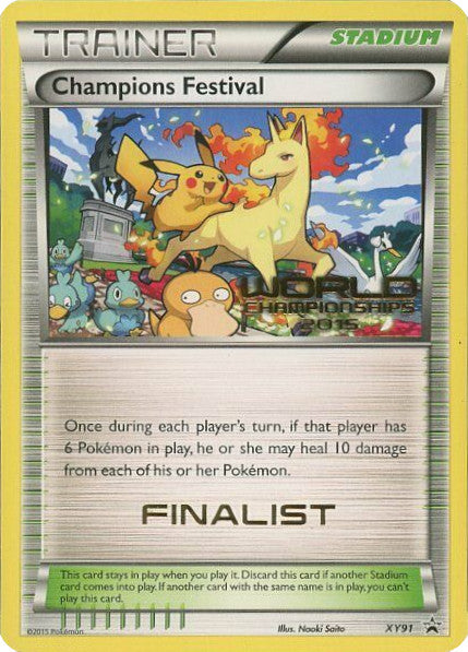 Champions Festival (XY91) (2015 Finalist) [XY: Black Star Promos] Discount