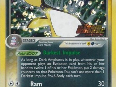 Dark Ampharos (2 109) (Stamped) [EX: Team Rocket Returns] Online