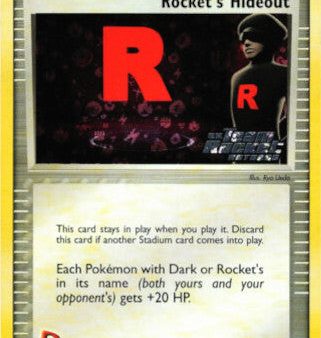 Rocket s Hideout (87 109) (Stamped) [EX: Team Rocket Returns] For Discount