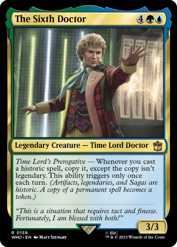 The Sixth Doctor [Doctor Who] Discount