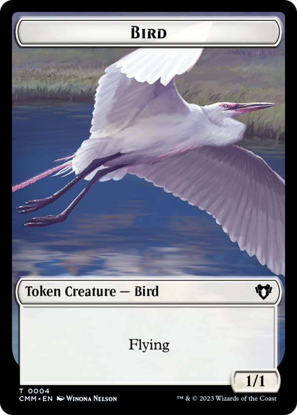 Bird Token [Commander Masters Tokens] Online Sale