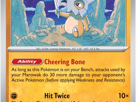 Cubone (104 165) [Scarlet & Violet: 151] Online