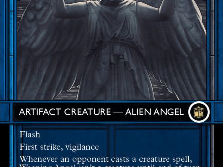 Weeping Angel (Showcase) (Surge Foil) [Doctor Who] Online Sale