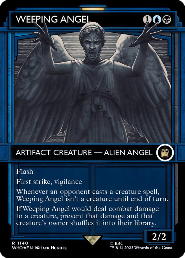 Weeping Angel (Showcase) (Surge Foil) [Doctor Who] Online Sale