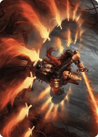 Heartflame Duelist Art Card [Wilds of Eldraine Art Series] Online Sale