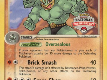 Machamp (9 101) (National Championships Promo) [EX: Hidden Legends] Online Hot Sale