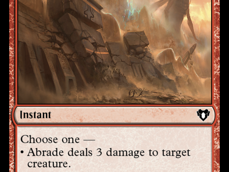 Abrade [Commander Masters] Supply