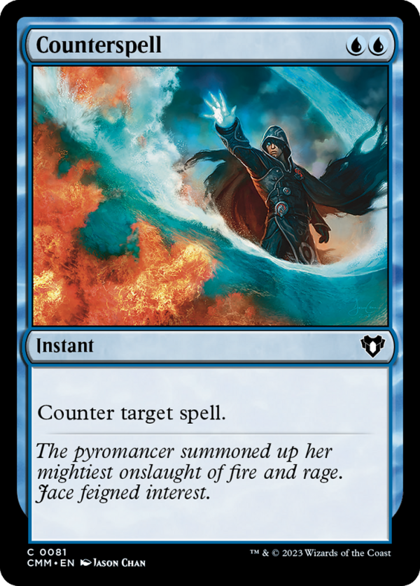 Counterspell [Commander Masters] Hot on Sale