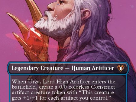 Urza, Lord High Artificer (Borderless Profile) [Commander Masters] Cheap