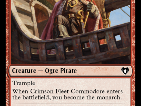 Crimson Fleet Commodore [Commander Masters] Discount