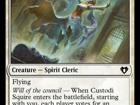 Custodi Squire [Commander Masters] Online