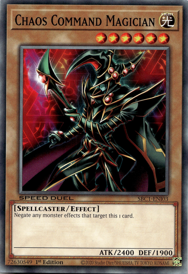 Chaos Command Magician [SBC1-ENI03] Common on Sale