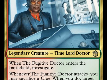 The Fugitive Doctor (Surge Foil) [Doctor Who] Hot on Sale