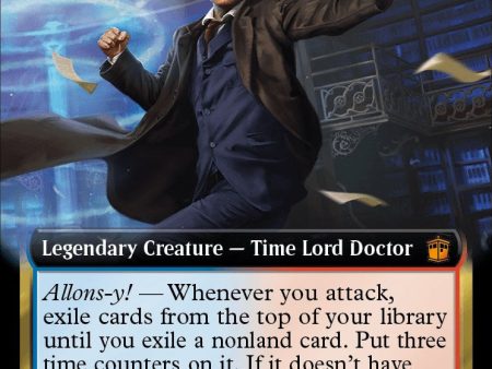 The Tenth Doctor (Extended Art) (Surge Foil) [Doctor Who] Online Hot Sale