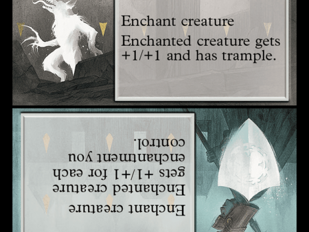 Copy    Monster Role   Virtuous Role Double-Sided Token [Wilds of Eldraine Commander Tokens] Discount