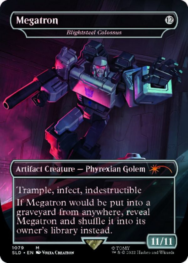 Blightsteel Colossus - Megatron (Borderless) [Secret Lair Drop Series] Cheap