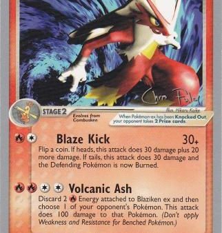 Blaziken ex (89 95) (Blaziken Tech - Chris Fulop) [World Championships 2004] For Cheap