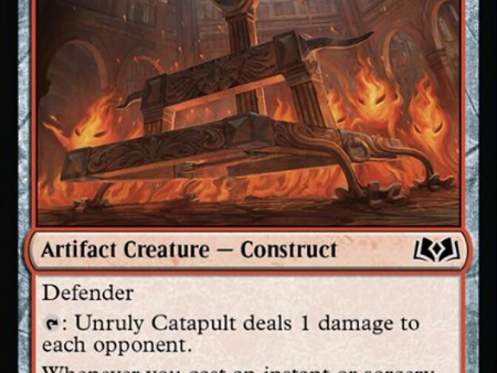 Unruly Catapult [Wilds of Eldraine] Hot on Sale