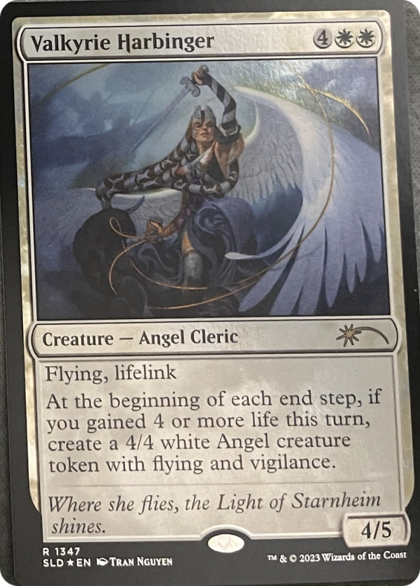 Valkyrie Harbinger [Secret Lair: Angels] For Cheap