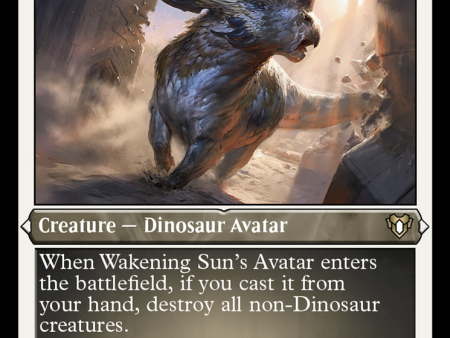 Wakening Sun s Avatar (Foil Etched) [Commander Masters] on Sale