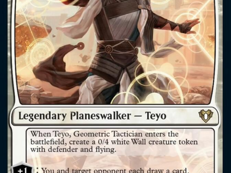 Teyo, Geometric Tactician [Commander Masters] Online Sale