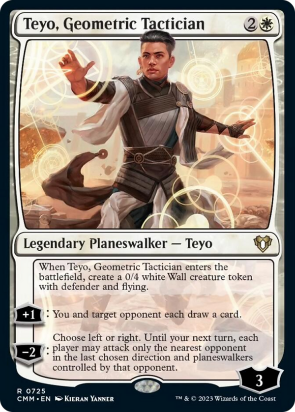 Teyo, Geometric Tactician [Commander Masters] Online Sale