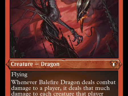 Balefire Dragon (Foil Etched) [Commander Masters] Online Sale