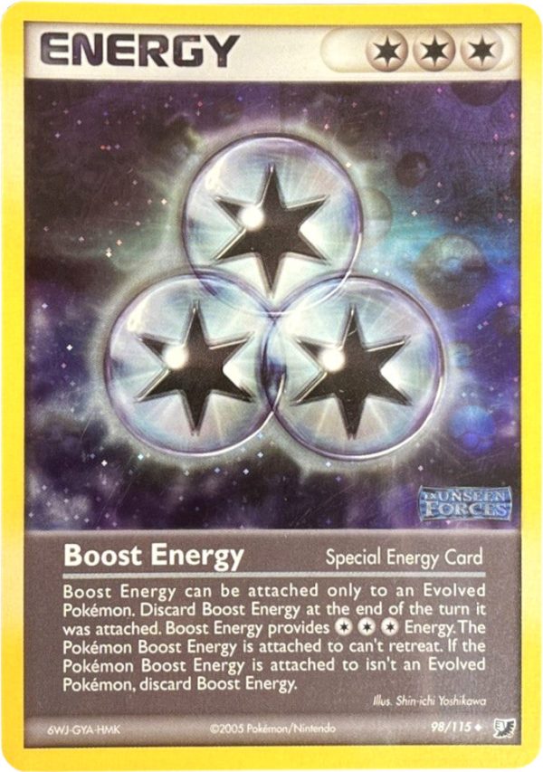 Boost Energy (98 115) (Stamped) [EX: Unseen Forces] For Discount