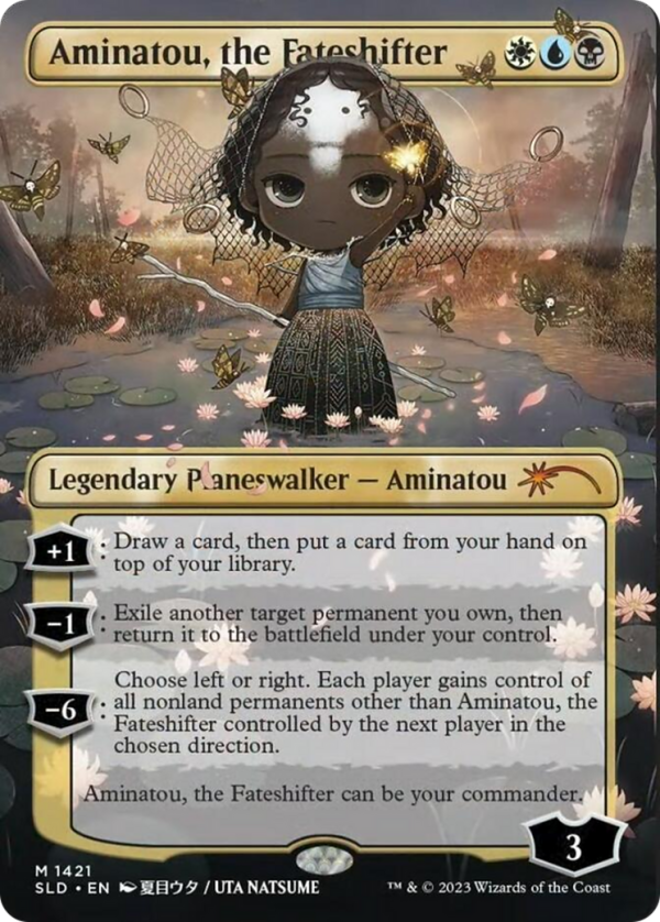 Aminatou, the Fateshifter (Rainbow Foil) [Secret Lair Drop Series] on Sale