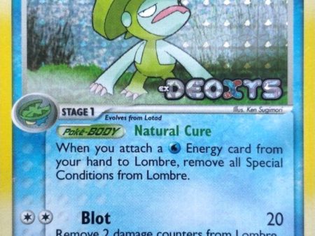 Lombre (34 107) (Stamped) [EX: Deoxys] Cheap