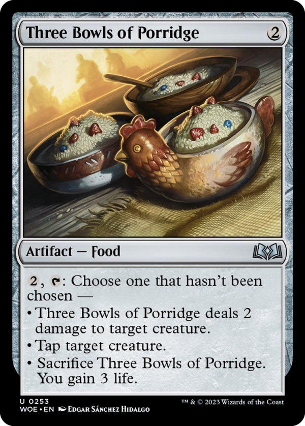 Three Bowls of Porridge [Wilds of Eldraine] Online now