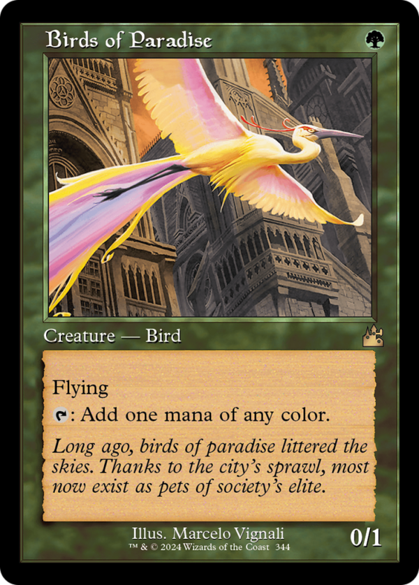 Birds of Paradise (Retro) [Ravnica Remastered] Online Sale