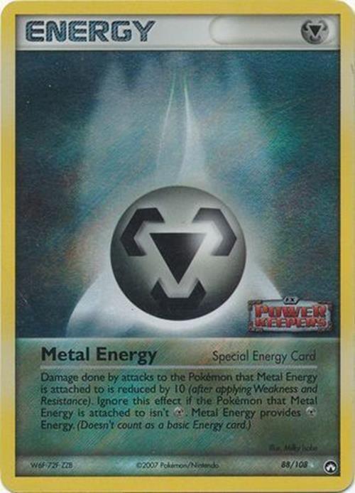 Metal Energy (88 108) (Stamped) [EX: Power Keepers] Discount