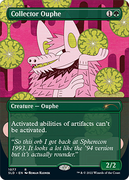 Collector Ouphe (Borderless) [Secret Lair Drop Series] Supply