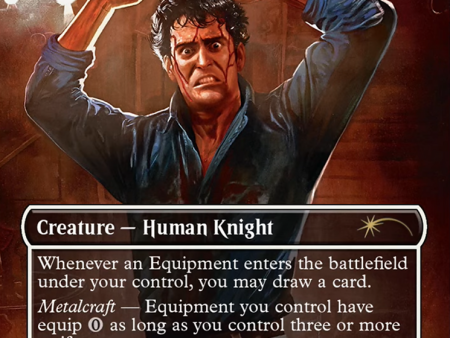 Ash, Destined Survivor - Puresteel Paladin [Secret Lair Drop Series] Online now