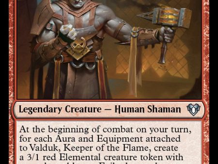 Valduk, Keeper of the Flame [Commander Masters] Fashion