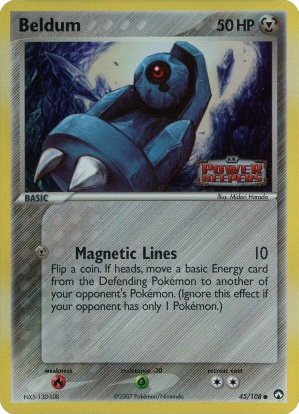 Beldum (45 108) (Stamped) [EX: Power Keepers] For Cheap