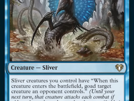 Taunting Sliver [Commander Masters] Online Hot Sale