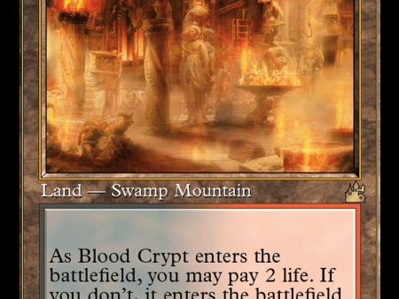 Blood Crypt (Retro) [Ravnica Remastered] Online Sale