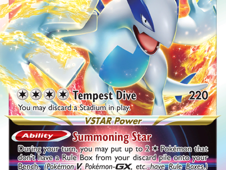 Lugia VSTAR (139 195) (Jumbo Card) [Sword & Shield: Silver Tempest] Online now