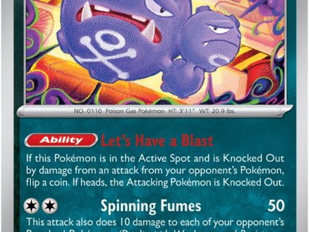 Weezing (110 165) [Scarlet & Violet: 151] For Discount