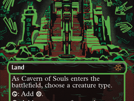 Cavern of Souls (0410f) (Borderless) [The Lost Caverns of Ixalan] For Sale