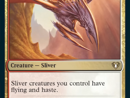 Cloudshredder Sliver [Commander Masters] Hot on Sale