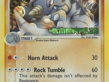 Rhydon (19 106) (Stamped) [EX: Emerald] Online Sale