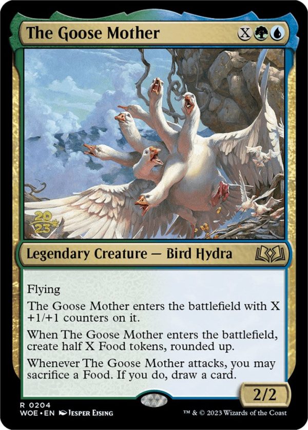 The Goose Mother [Wilds of Eldraine Prerelease Promos] Online Hot Sale