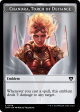 Chandra, Torch of Defiance Emblem    Wizard Double-Sided Token [Commander Masters Tokens] Sale