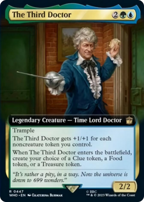 The Third Doctor (Extended Art) [Doctor Who] Sale