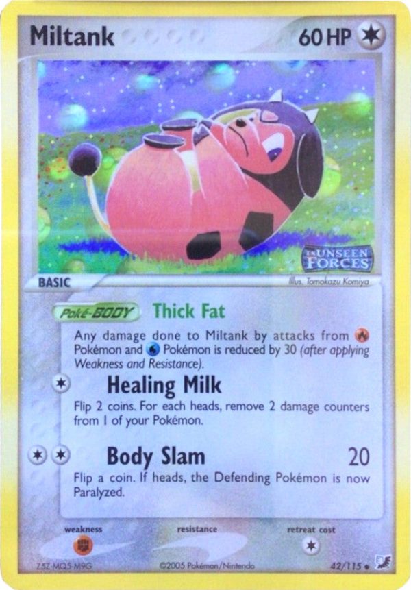 Miltank (42 115) (Stamped) [EX: Unseen Forces] Online Hot Sale