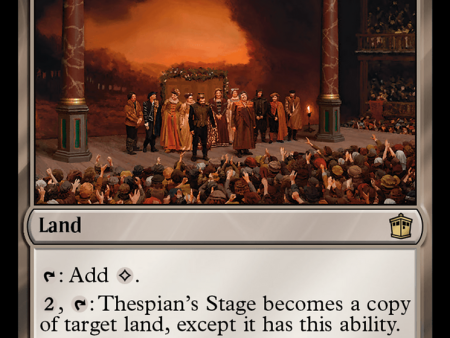 Thespian s Stage (Surge Foil) [Doctor Who] Online Sale