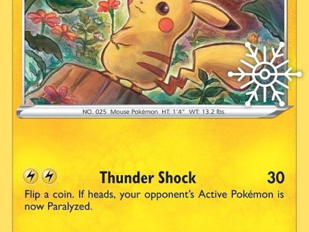 Pikachu (SWSH153) (Holiday Calendar) [Sword & Shield: Black Star Promos] Discount